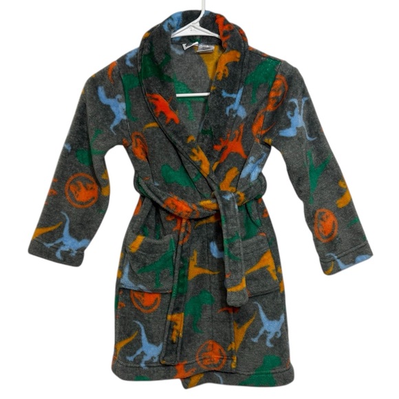 Jurassic World Other - Jurassic World Kids Fleece Robe Dinosaur Print - Boys Size 6/7